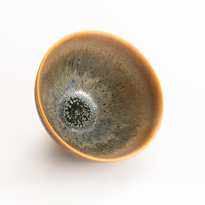 抹茶碗　禾目天目”釉溜まり”　桶谷定一 KOTOPOTTER