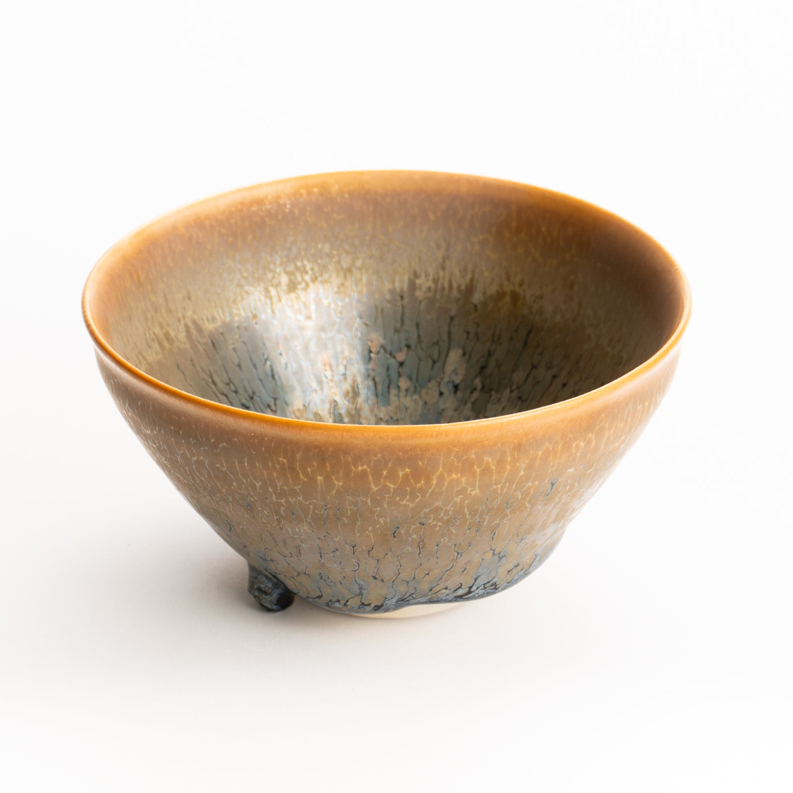 抹茶碗　禾目天目”釉溜まり”　桶谷定一 KOTOPOTTER