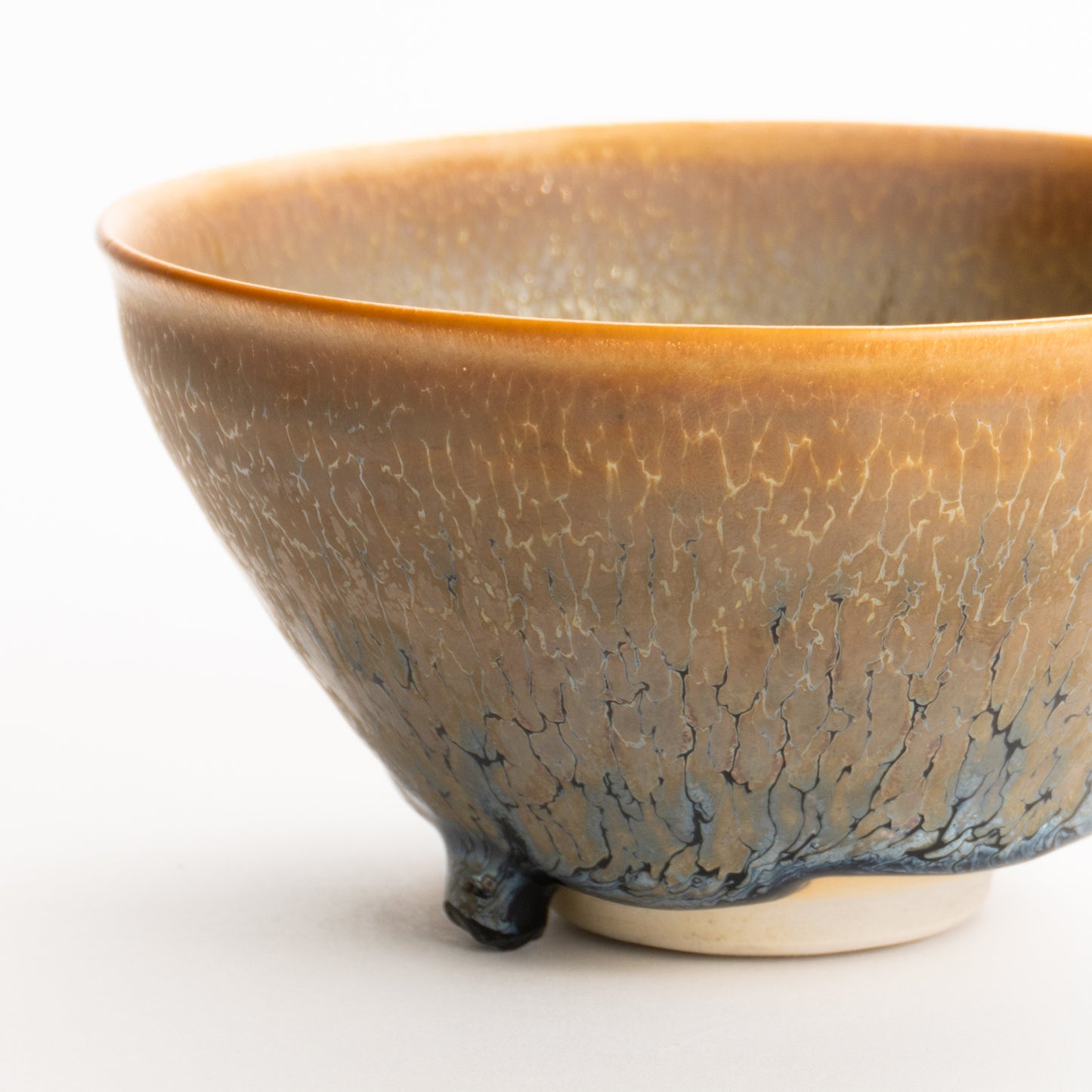 抹茶碗　禾目天目”釉溜まり”　桶谷定一 KOTOPOTTER