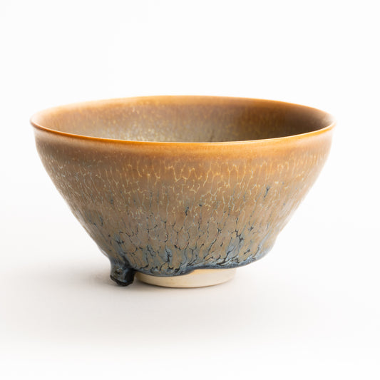 抹茶碗　禾目天目”釉溜まり”　桶谷定一 KOTOPOTTER