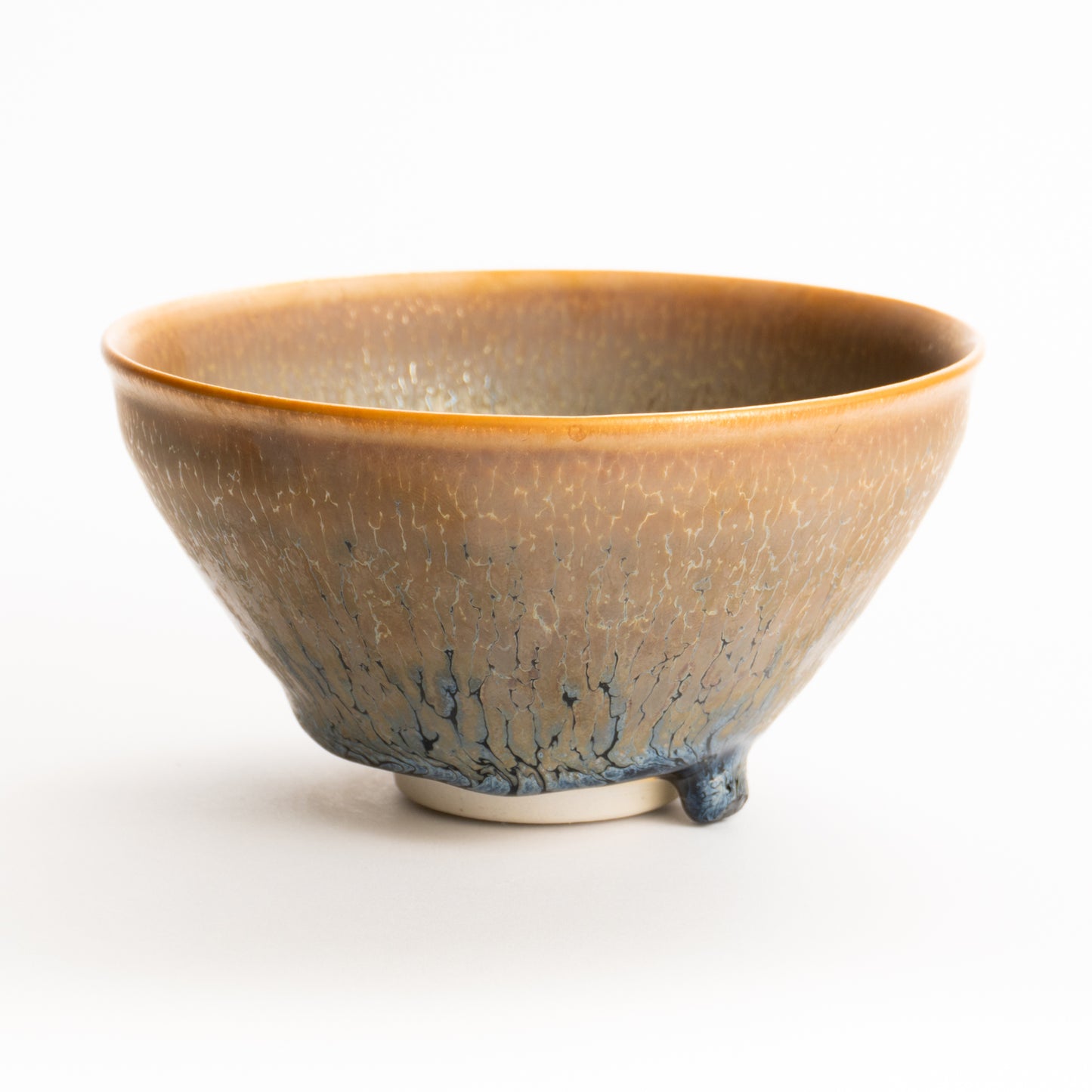 抹茶碗　禾目天目”釉溜まり”　桶谷定一 KOTOPOTTER