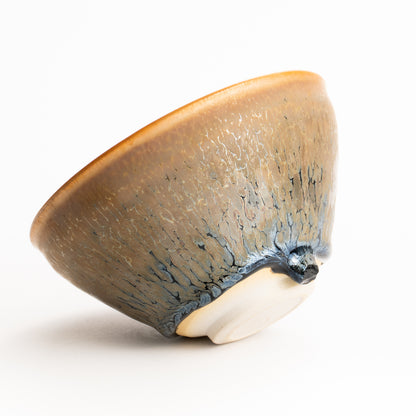 抹茶碗　禾目天目”釉溜まり”　桶谷定一 KOTOPOTTER