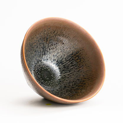 抹茶碗　天目”釉溜まり”　桶谷定一 KOTOPOTTER