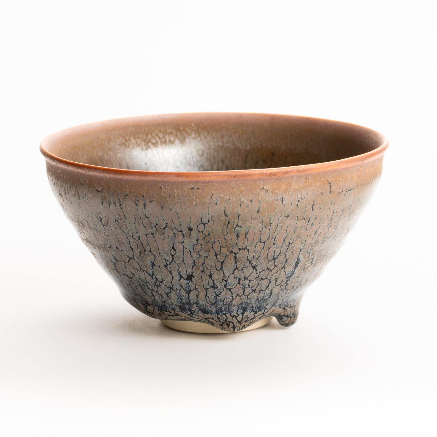 抹茶碗　天目”釉溜まり”　桶谷定一 KOTOPOTTER