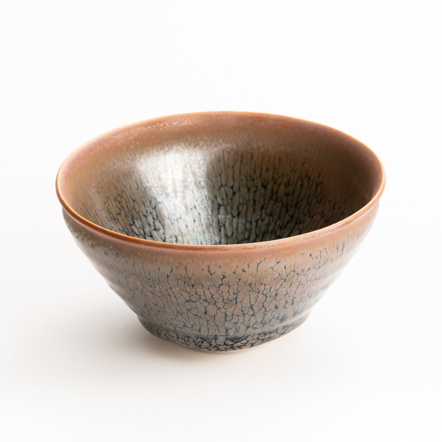 抹茶碗　天目”釉溜まり”　桶谷定一 KOTOPOTTER