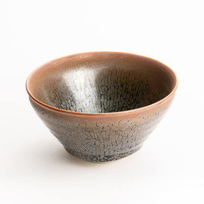 抹茶碗　天目”釉溜まり”　桶谷定一 KOTOPOTTER