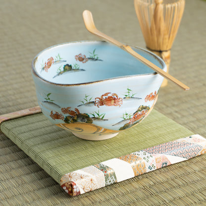 抹茶碗　灰釉 風船葛　良二 (コピー) KOTOPOTTER