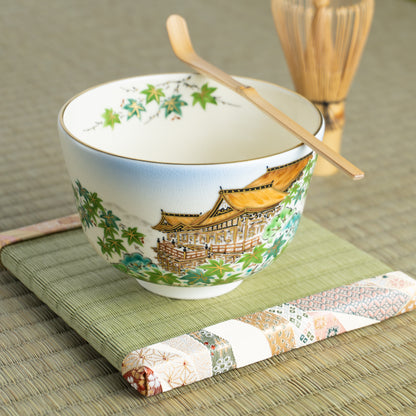 抹茶碗　夏の清水寺　陶楽 KOTOPOTTER