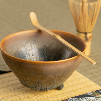 抹茶碗　禾目天目”釉溜まり”　桶谷定一 KOTOPOTTER