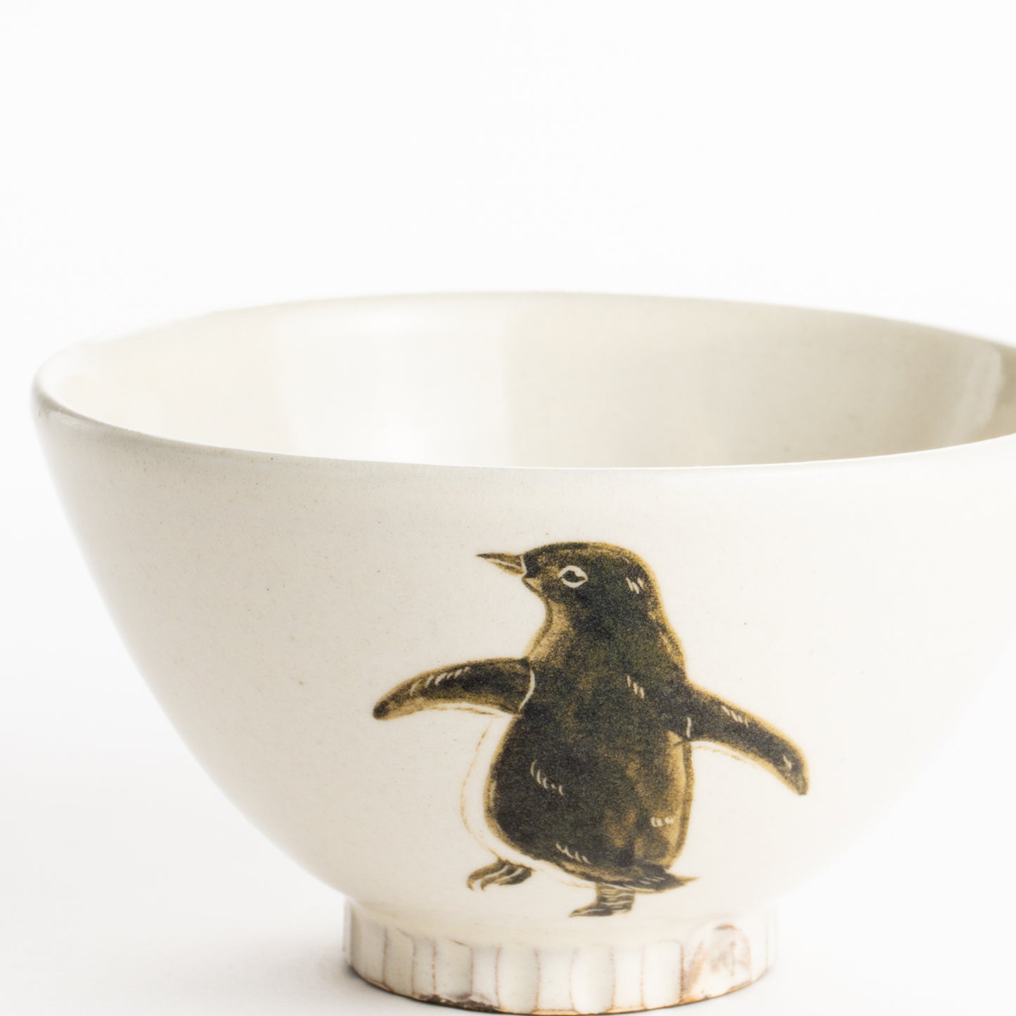 【清水焼】茶碗　アデリーペンギンB　澤田卓伸 KOTOPOTTER