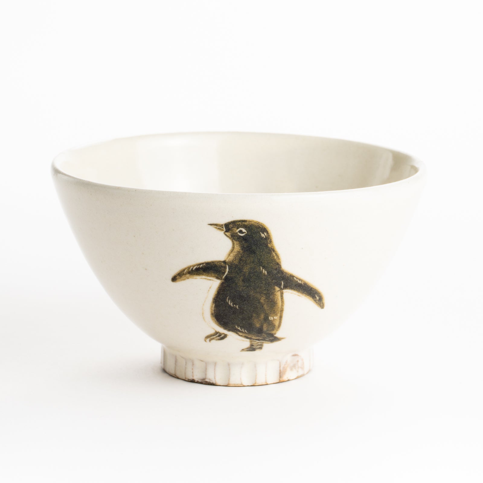 【清水焼】茶碗　アデリーペンギンB　澤田卓伸 KOTOPOTTER