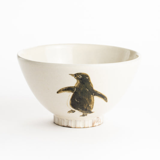 【清水焼】茶碗　アデリーペンギンB　澤田卓伸 KOTOPOTTER