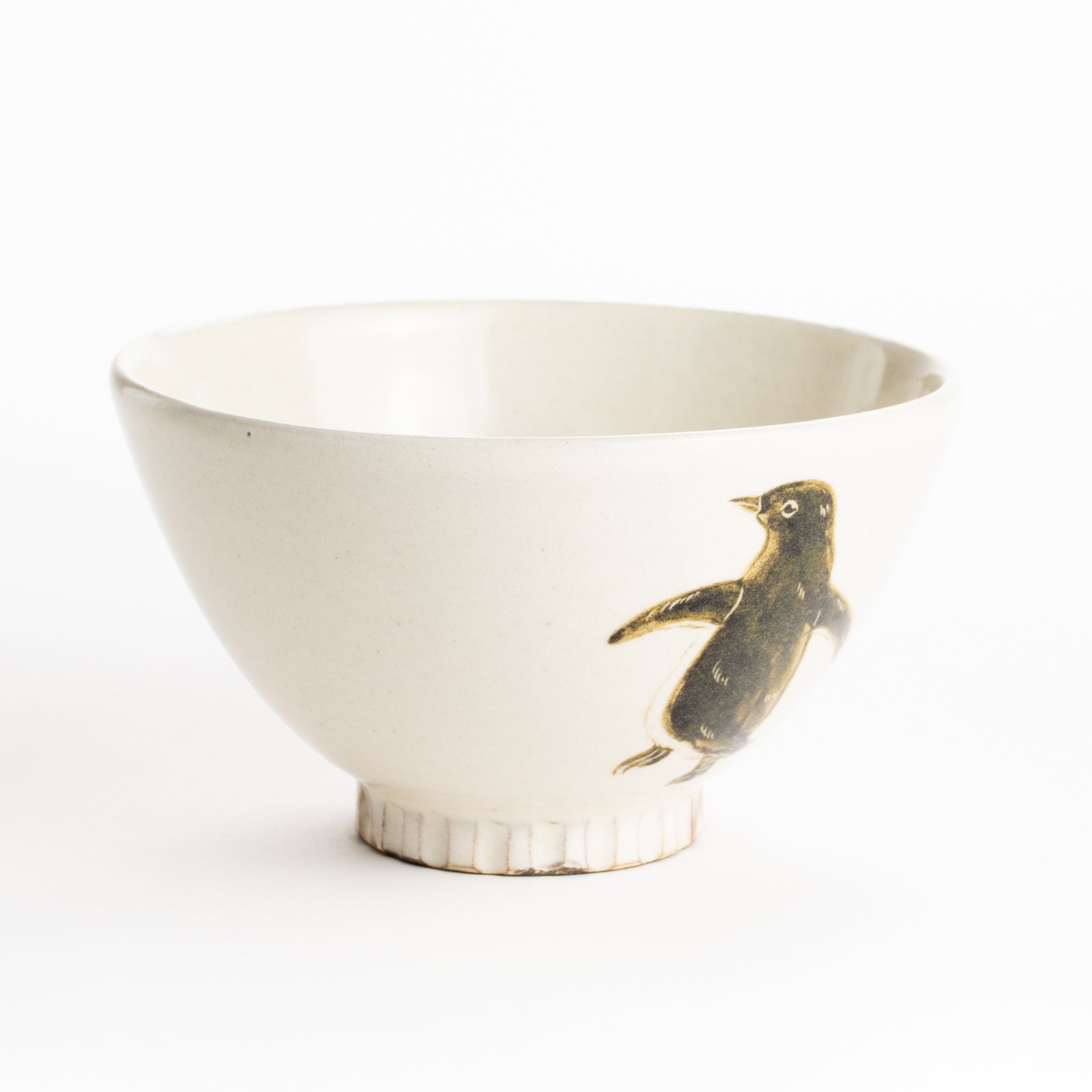 【清水焼】茶碗　アデリーペンギンB　澤田卓伸 KOTOPOTTER
