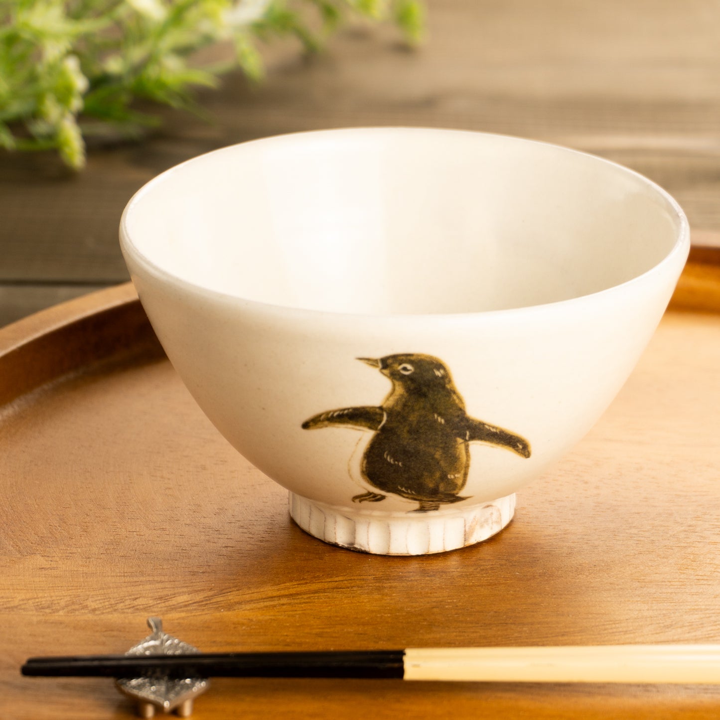 【清水焼】茶碗　アデリーペンギンB　澤田卓伸 KOTOPOTTER