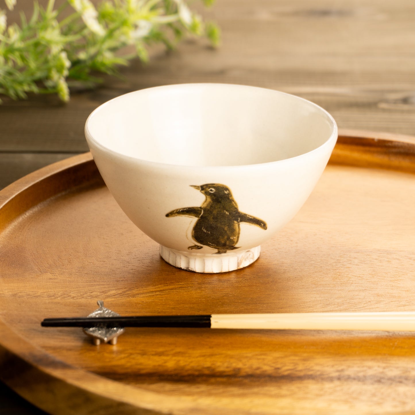 【清水焼】茶碗　アデリーペンギンB　澤田卓伸 KOTOPOTTER