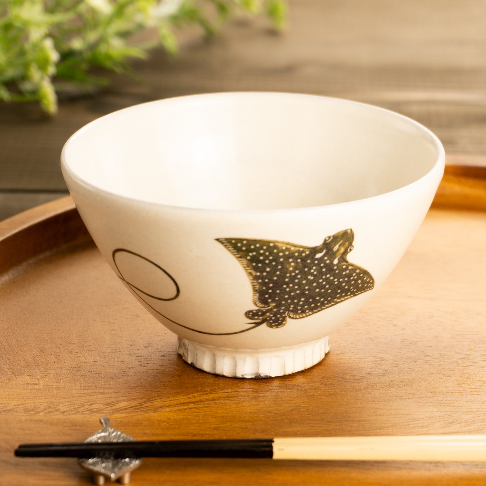 【清水焼】茶碗　エイ　澤田卓伸 KOTOPOTTER