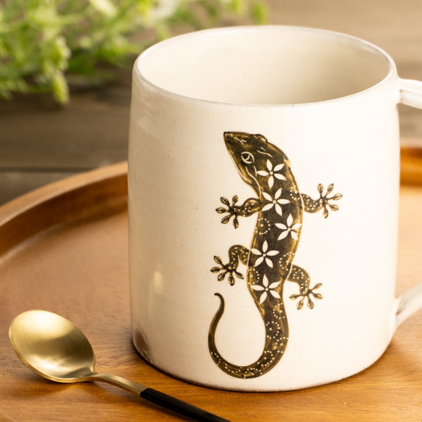 【清水焼】マグカップ　ヤモリ　澤田卓伸 KOTOPOTTER