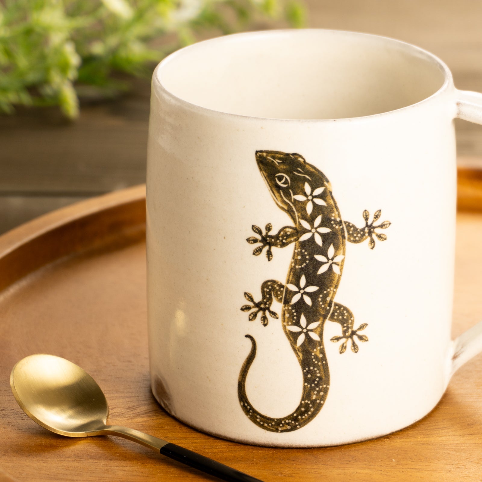 【清水焼】マグカップ　ヤモリ　澤田卓伸 KOTOPOTTER