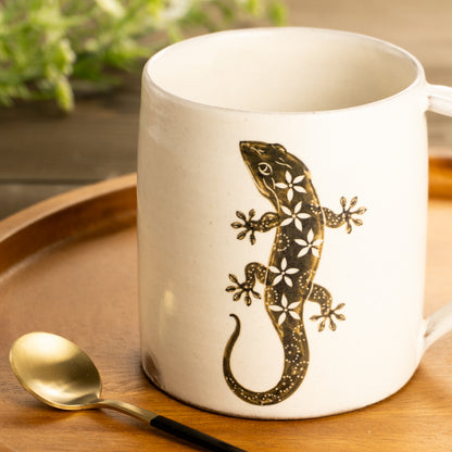 【清水焼】マグカップ　ヤモリ　澤田卓伸 KOTOPOTTER