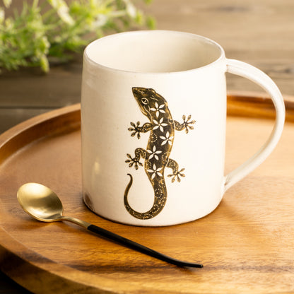 【清水焼】マグカップ　ヤモリ　澤田卓伸 KOTOPOTTER