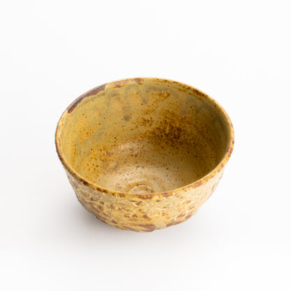 抹茶碗　イラボ金彩"桜図"　俊山窯 KOTOPOTTER