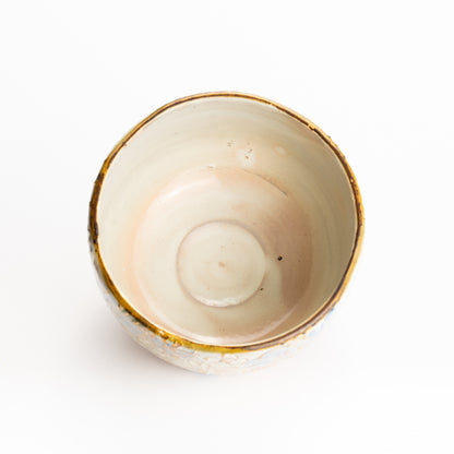 抹茶碗　色絵金彩 花詰　俊山窯 KOTOPOTTER