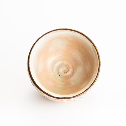 抹茶碗　透かし彫"桜図"　俊山窯 KOTOPOTTER