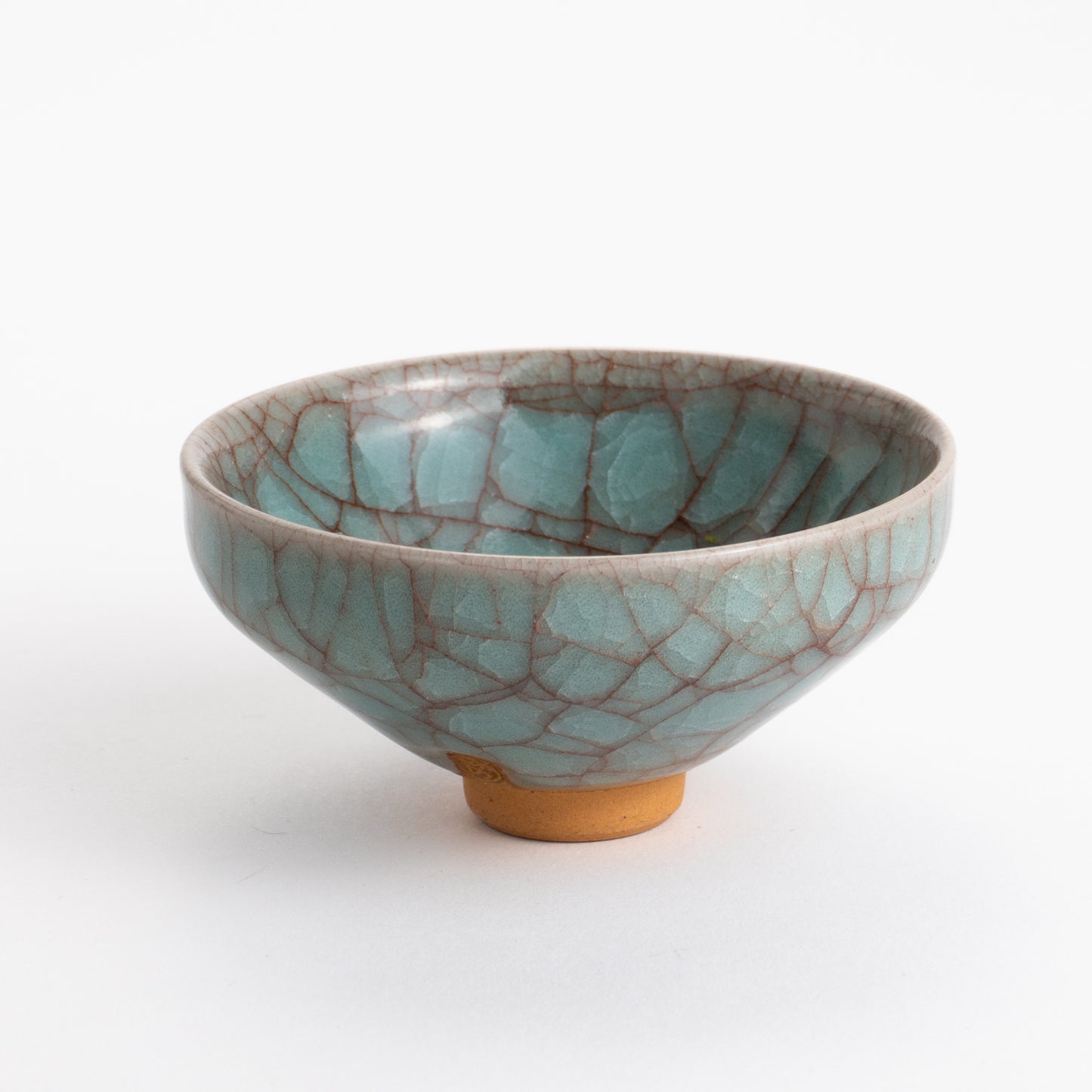 ぐい呑　青瓷 3B　和泉良法 - Handcrafted Japanese pottery from Kyoto - Kyo ware / Kiyomizu ware.