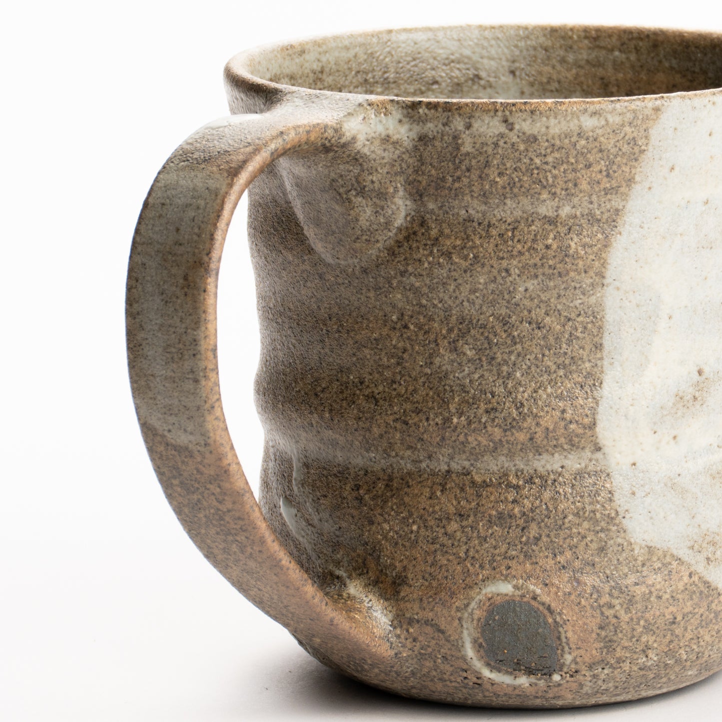 マグカップ　白刷毛目　多屋嘉郎 KOTOPOTTER
