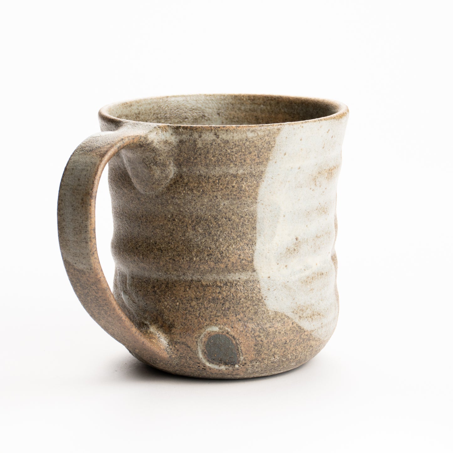 マグカップ　白刷毛目　多屋嘉郎 KOTOPOTTER