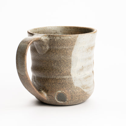 マグカップ　白刷毛目　多屋嘉郎 KOTOPOTTER