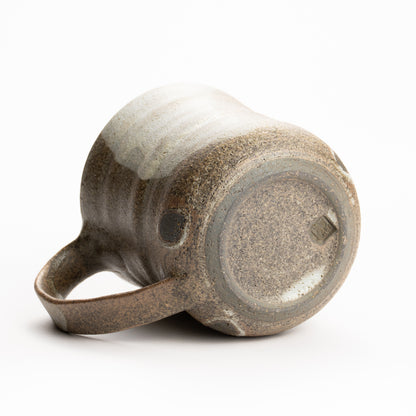 マグカップ　白刷毛目　多屋嘉郎 KOTOPOTTER