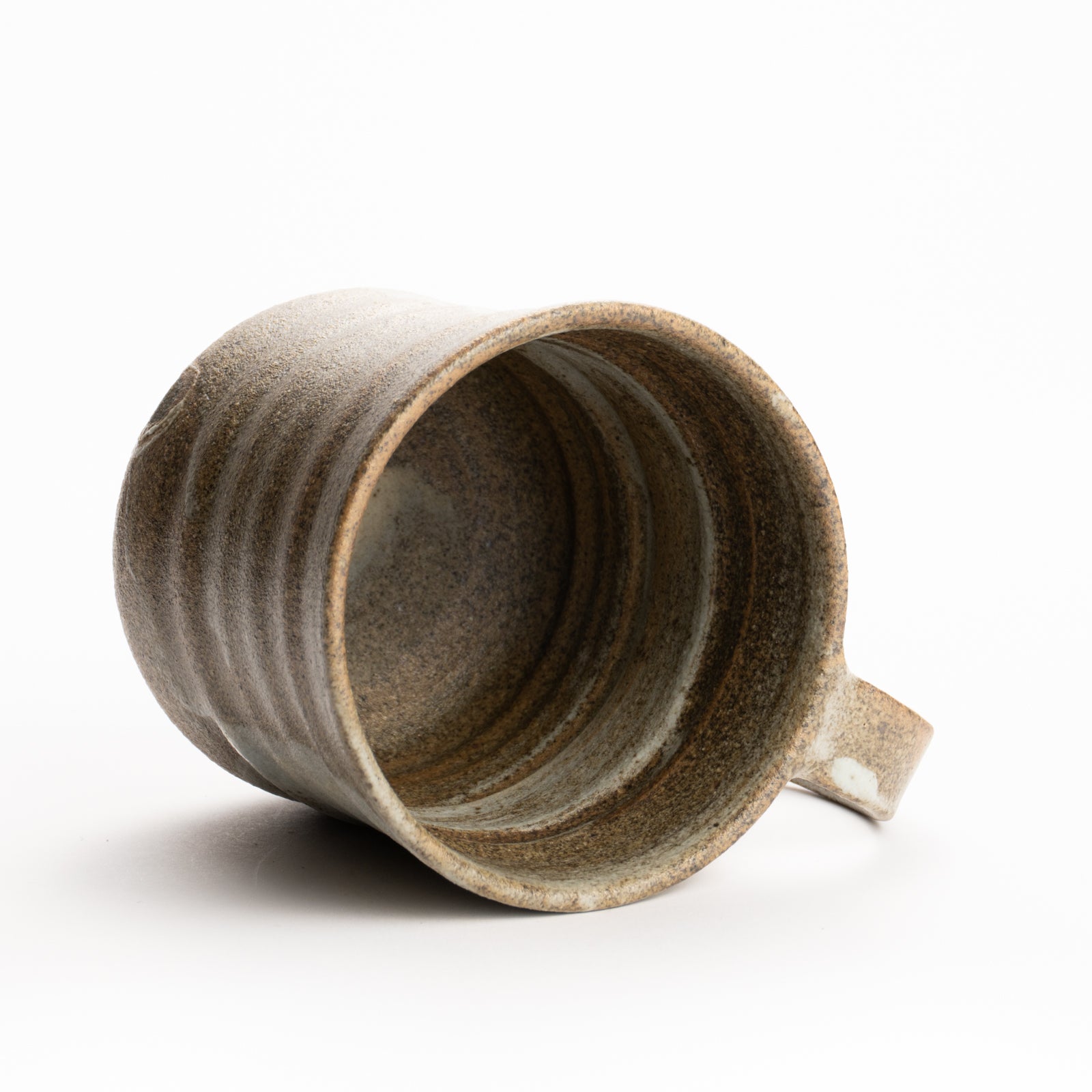 マグカップ　白刷毛目　多屋嘉郎 KOTOPOTTER
