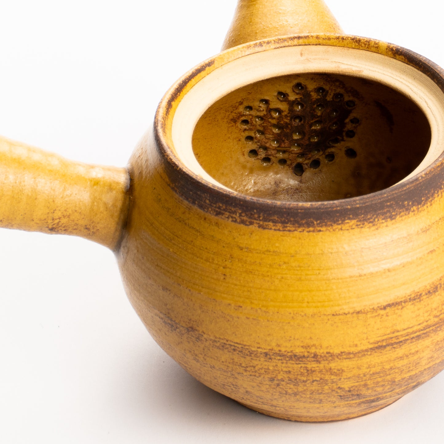【清水焼】急須　伊羅保　忠敏窯 KOTOPOTTER