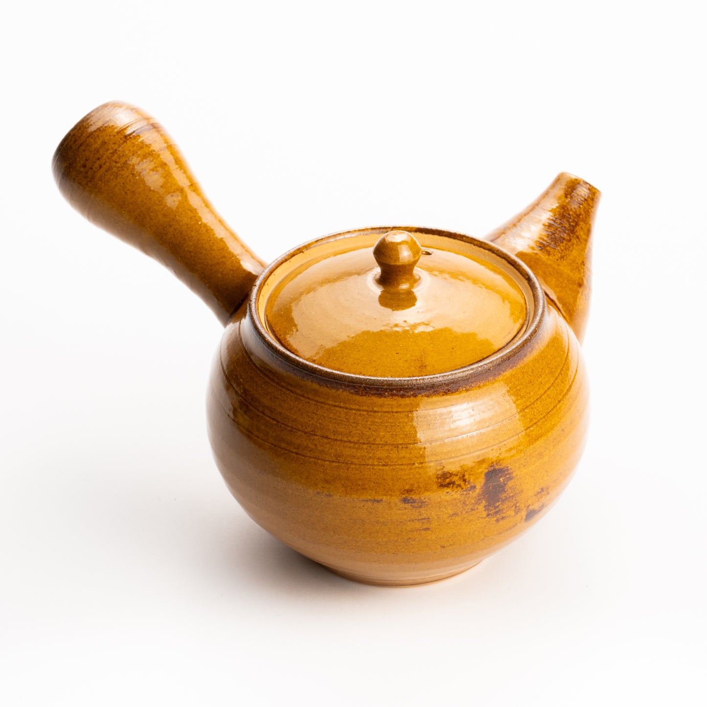 【清水焼】急須　飴釉　忠敏窯 KOTOPOTTER