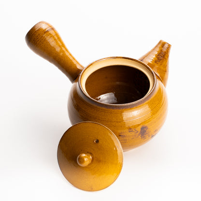 【清水焼】急須　飴釉　忠敏窯 KOTOPOTTER