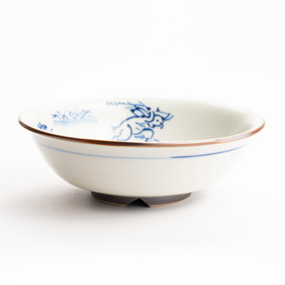 【清水焼】小鉢　鳥獣戯画　岩華窯 KOTOPOTTER