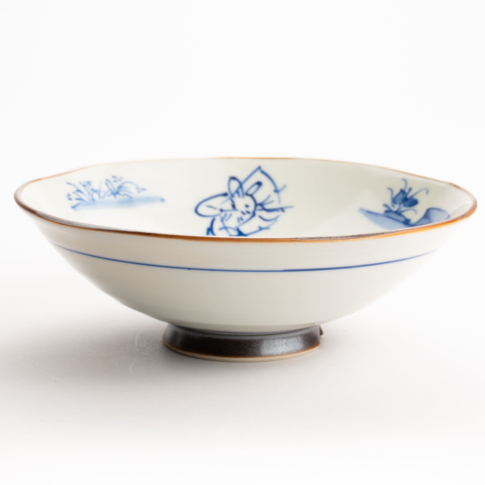京都 清水焼】平鉢 鳥獣戯画 岩華窯｜コトポッター