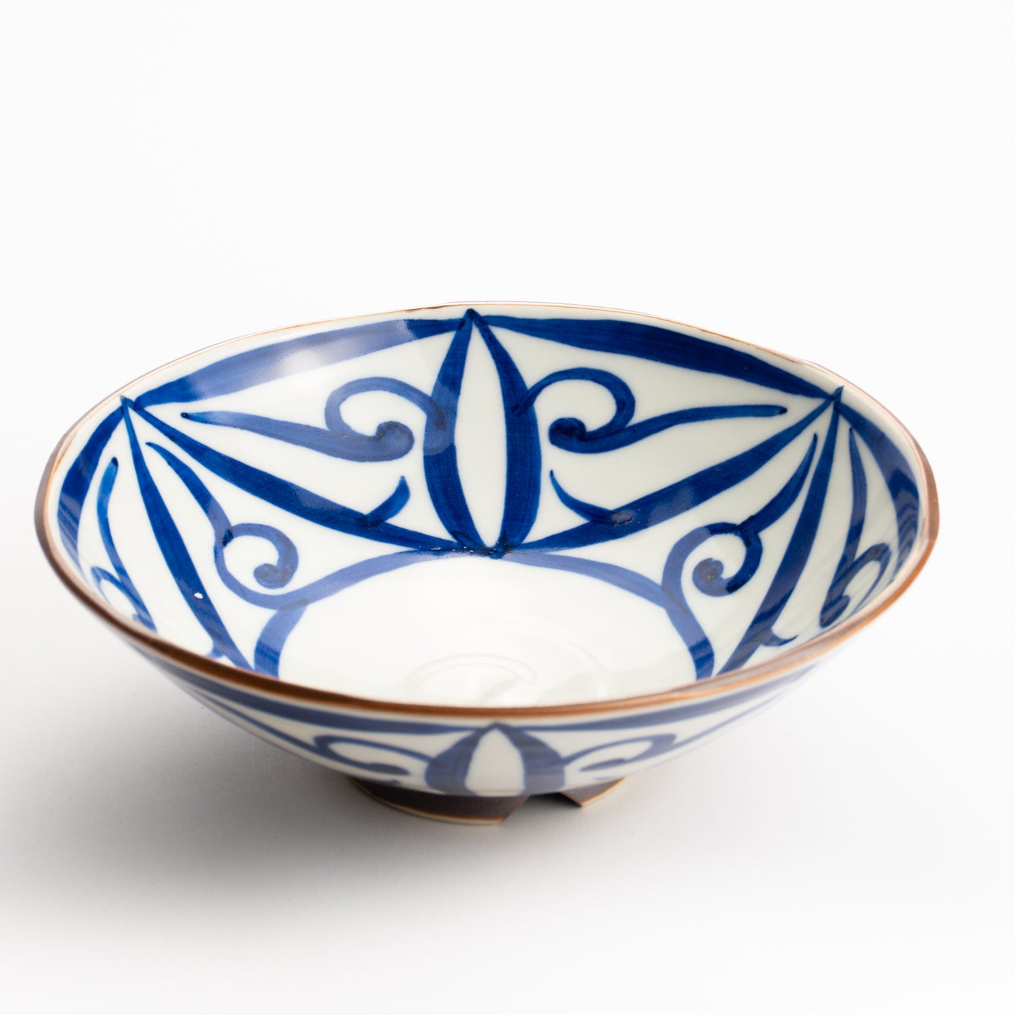 【清水焼】平鉢　ペルシャ唐草　岩華窯 KOTOPOTTER