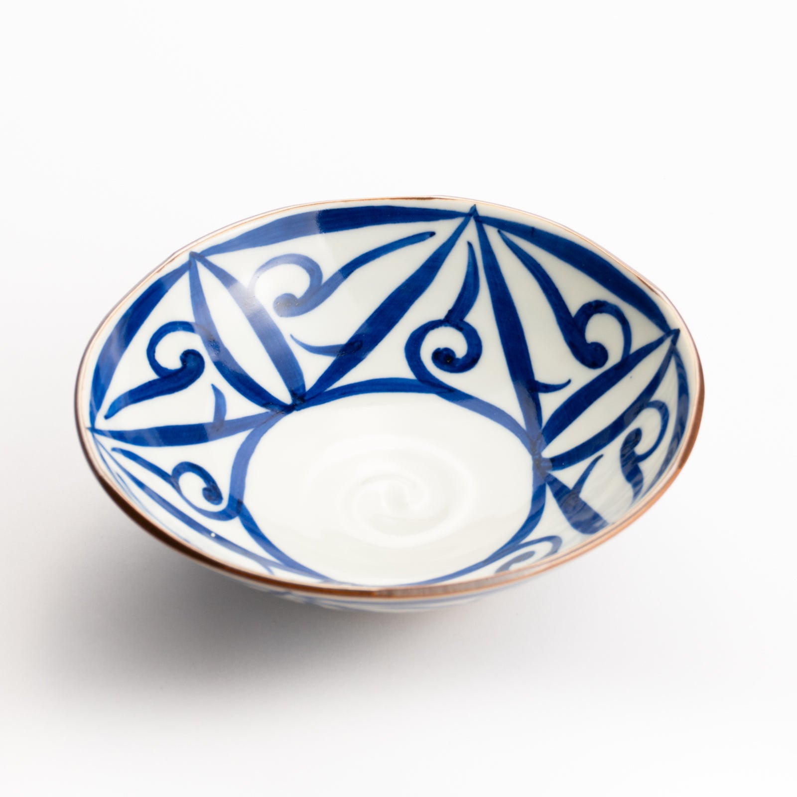【清水焼】平鉢　ペルシャ唐草　岩華窯 KOTOPOTTER