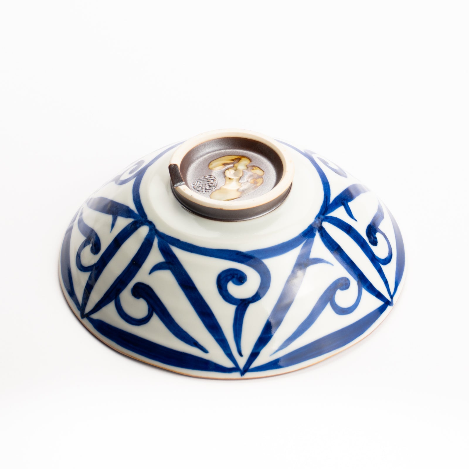 【清水焼】平鉢　ペルシャ唐草　岩華窯 KOTOPOTTER