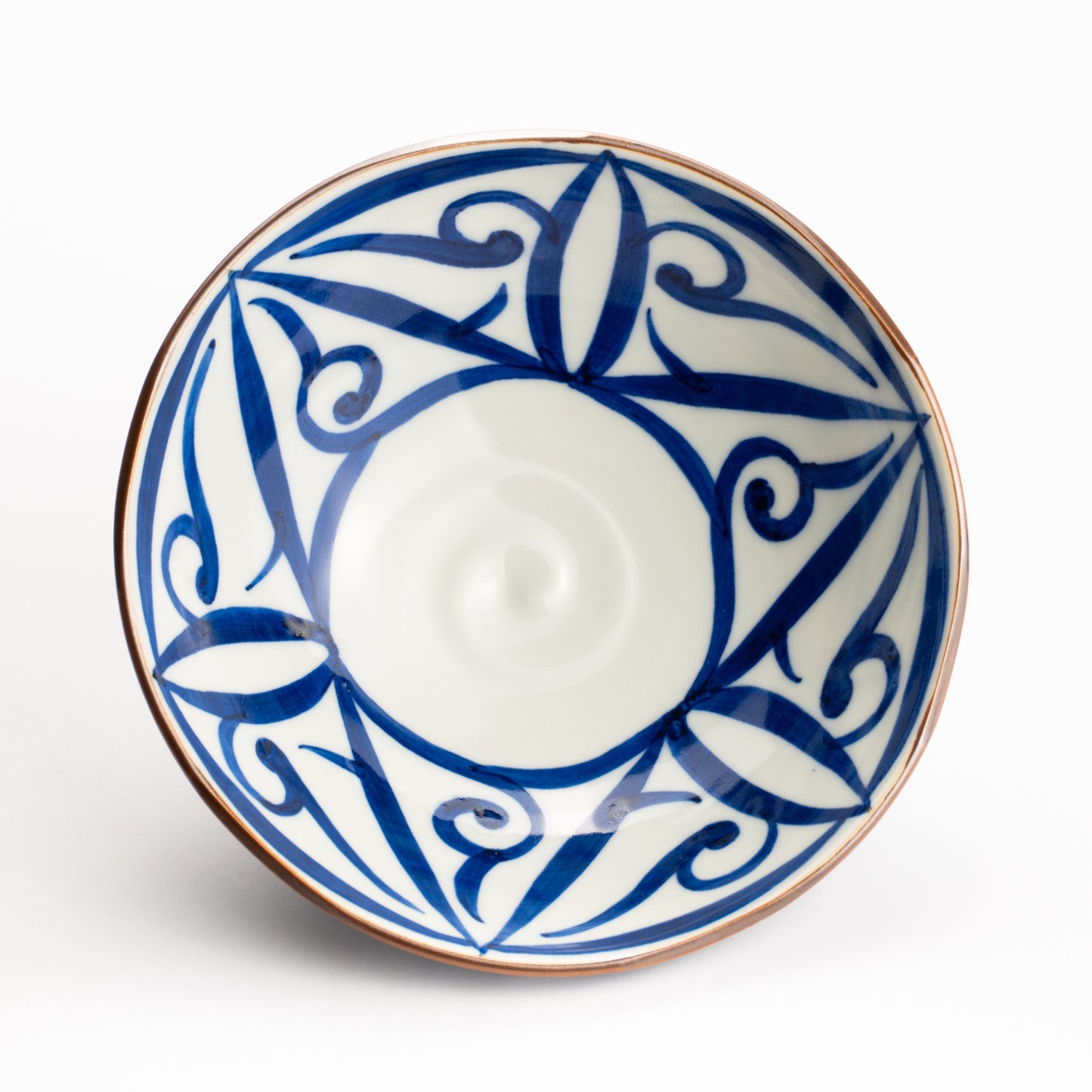 【清水焼】平鉢　ペルシャ唐草　岩華窯 KOTOPOTTER