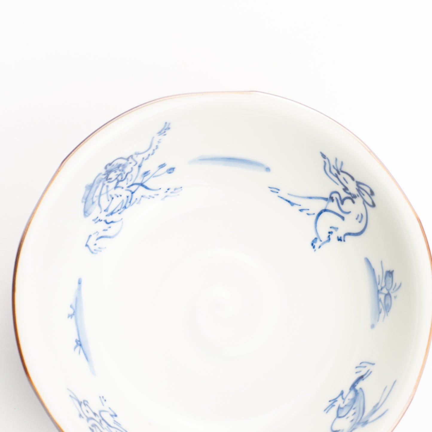 【清水焼】小鉢　鳥獣戯画　岩華窯 KOTOPOTTER