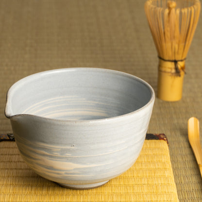片口抹茶碗　青萩　十全窯 KOTOPOTTER