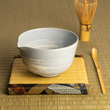 片口抹茶碗　青萩　十全窯 KOTOPOTTER