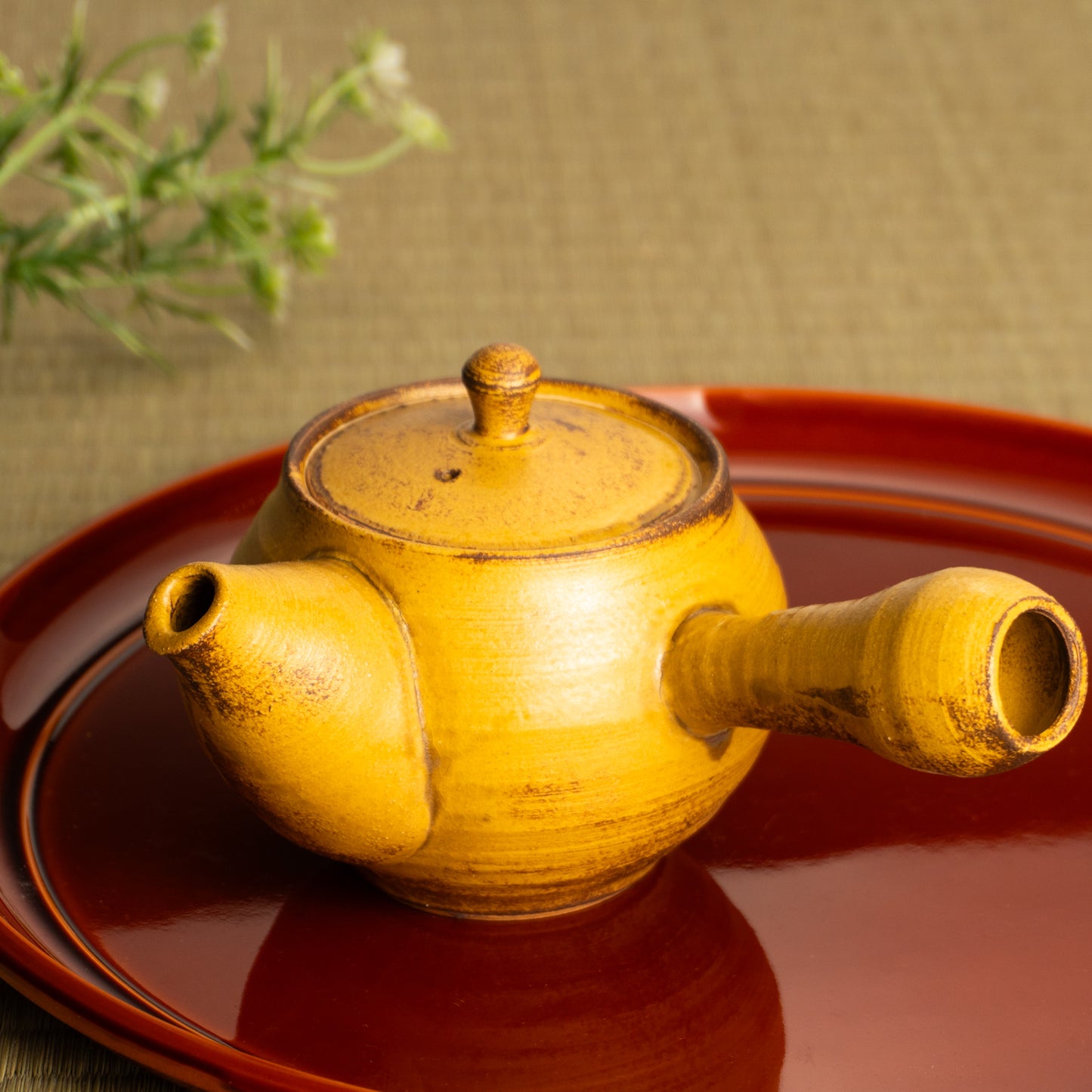 【清水焼】急須　伊羅保　忠敏窯 KOTOPOTTER