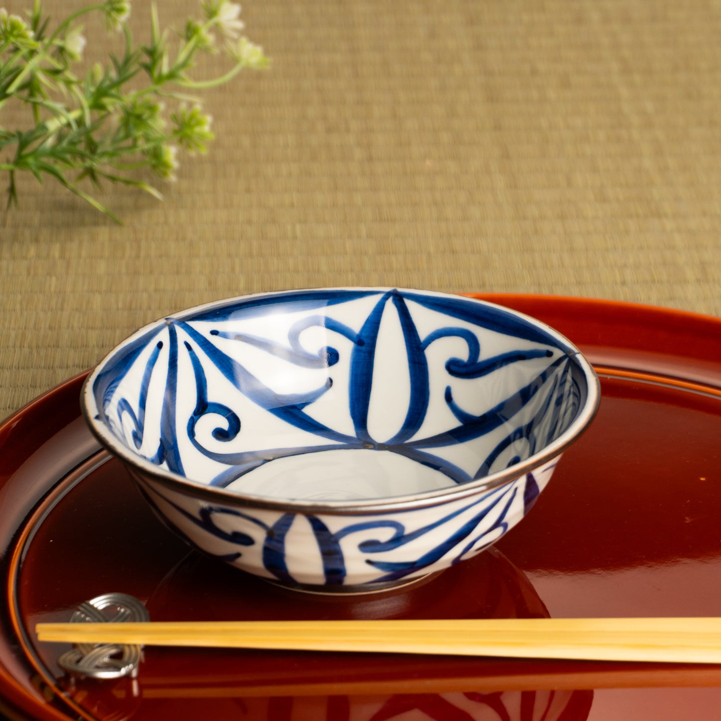 【清水焼】小鉢　ペルシャ唐草　岩華窯 KOTOPOTTER