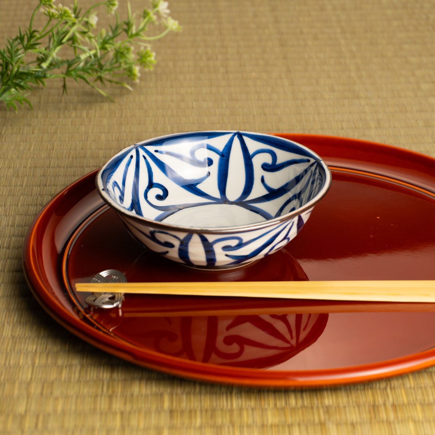 【清水焼】小鉢　ペルシャ唐草　岩華窯 KOTOPOTTER
