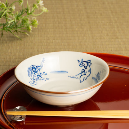 【清水焼】小鉢　鳥獣戯画　岩華窯 KOTOPOTTER