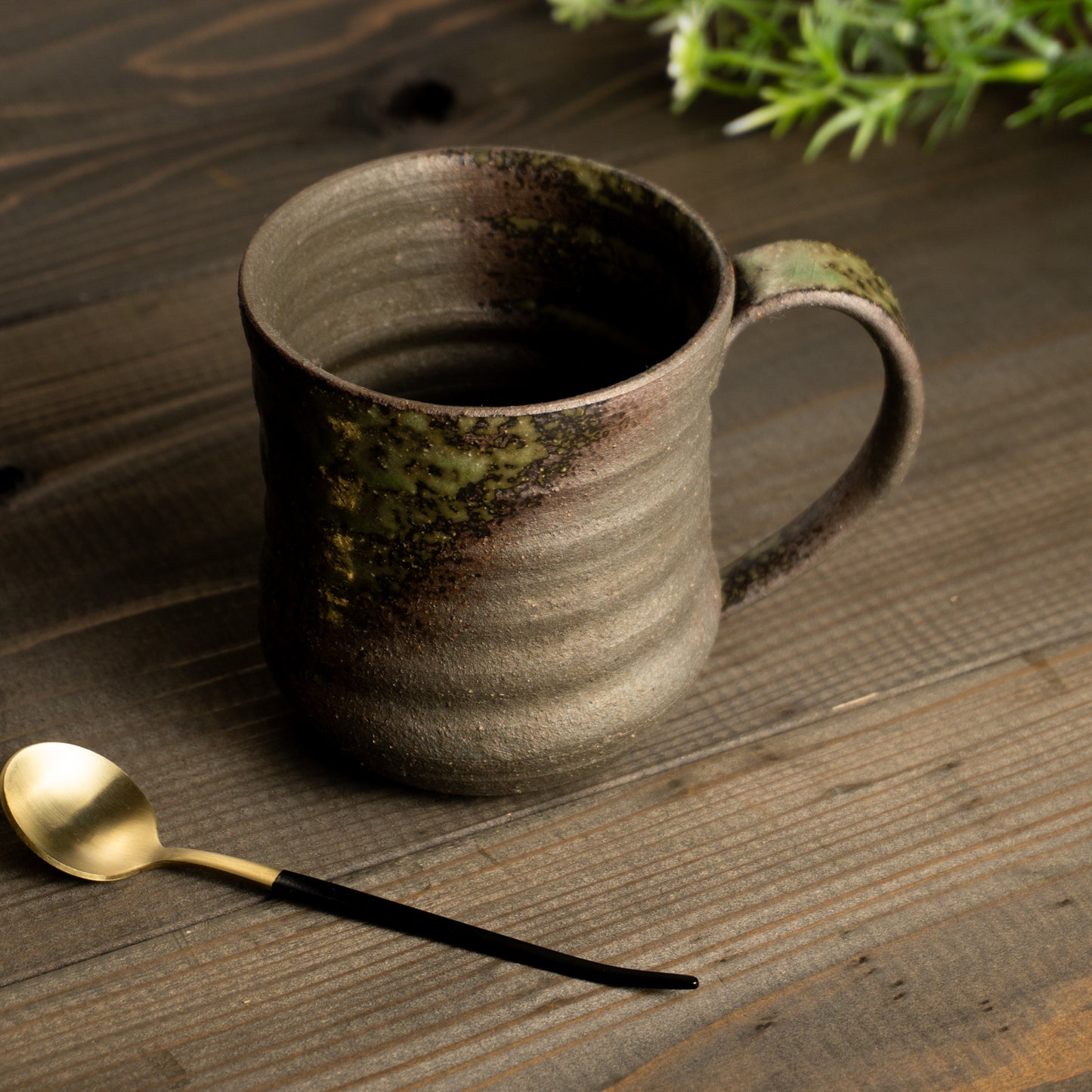 マグカップ　南蛮釉　多屋嘉郎 KOTOPOTTER